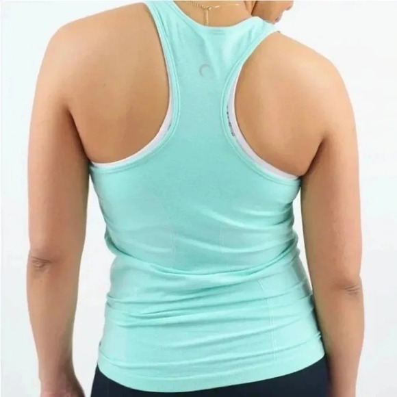 Zyia Tops | Zyia Active Turquoise Copper Charged Tank Top Racerback medium - Picture 2 of 4